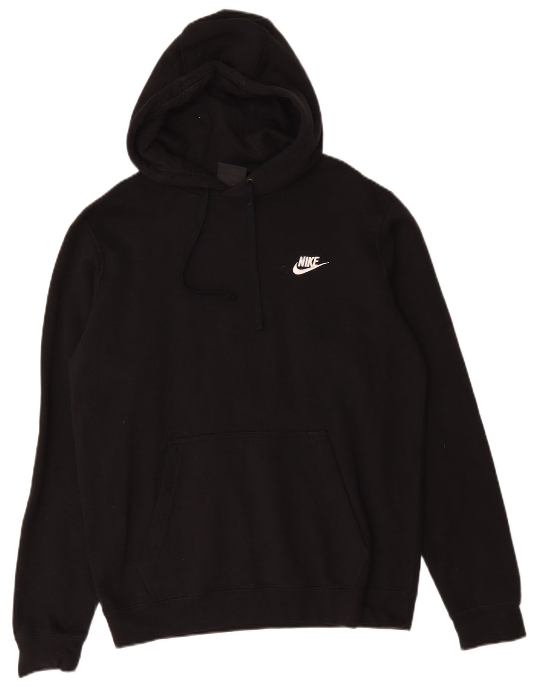 Мужской джемпер с капюшоном Nike, средний черный, хлопок