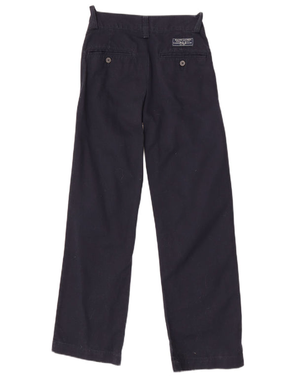 Прямые брюки-чиносы Polo Ralph Lauren для мальчиков 7–8 лет W23 L26 Темно-синие