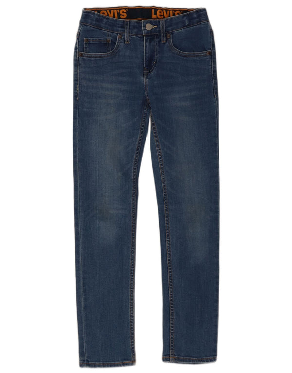 Джинсы скинни Levi's 510 для мальчиков 9–10 лет W26 L26, синий хлопок