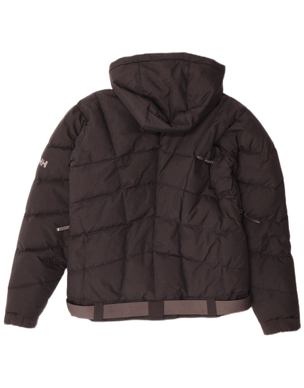 Мужская утепленная куртка Helly Hansen UK 38, средний черный нейлон