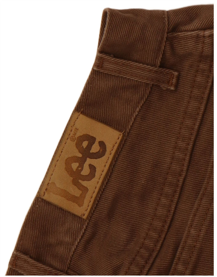 Мужские зауженные джинсы Lee W28 L31 коричневые