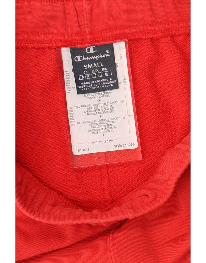 CHAMPION Mens Graphic Sport Shorts Small  Red Cotton Vintage Champion and Second-Hand Champion from Messina Hembry 