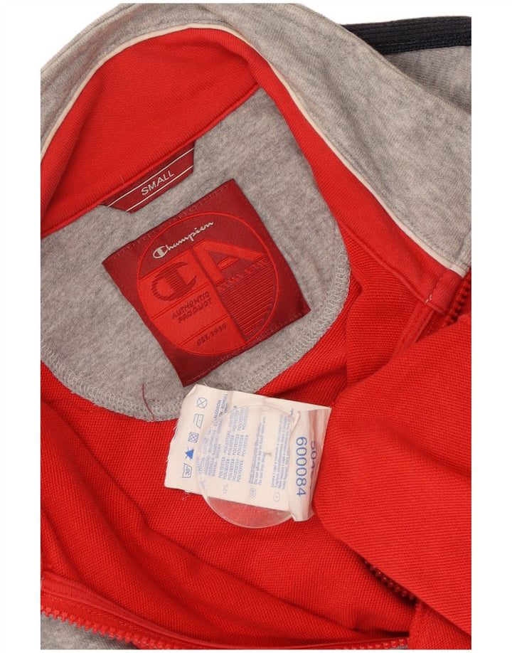 Мужской спортивный костюм CHAMPION, верхняя куртка, маленький красный хлопок с цветными блоками