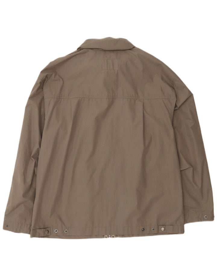 Мужская универсальная куртка с капюшоном Jack Wolfskin UK 40, большая серая, полиэстер