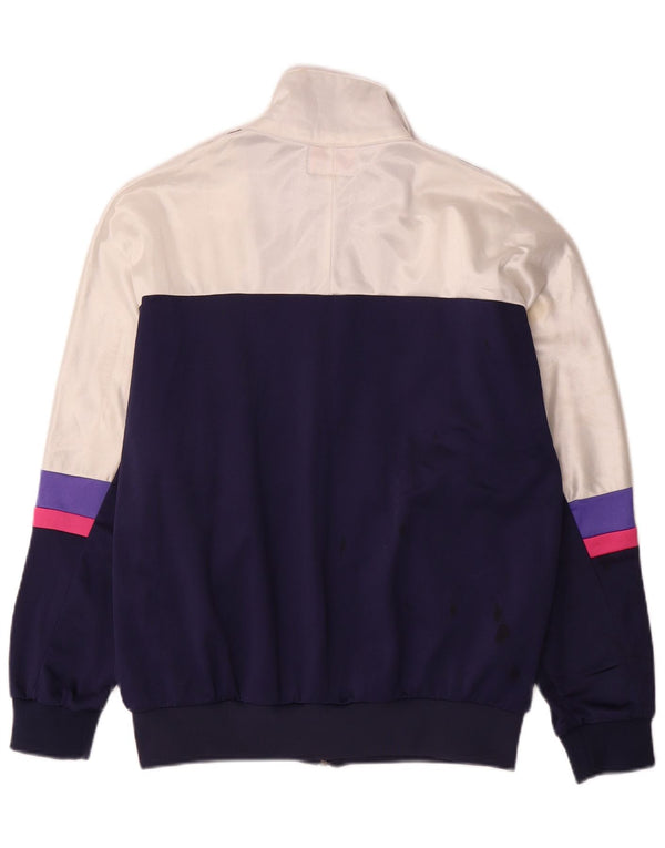 Женский спортивный костюм ASICS с графическим рисунком IT 48 XL, белый с цветными блоками