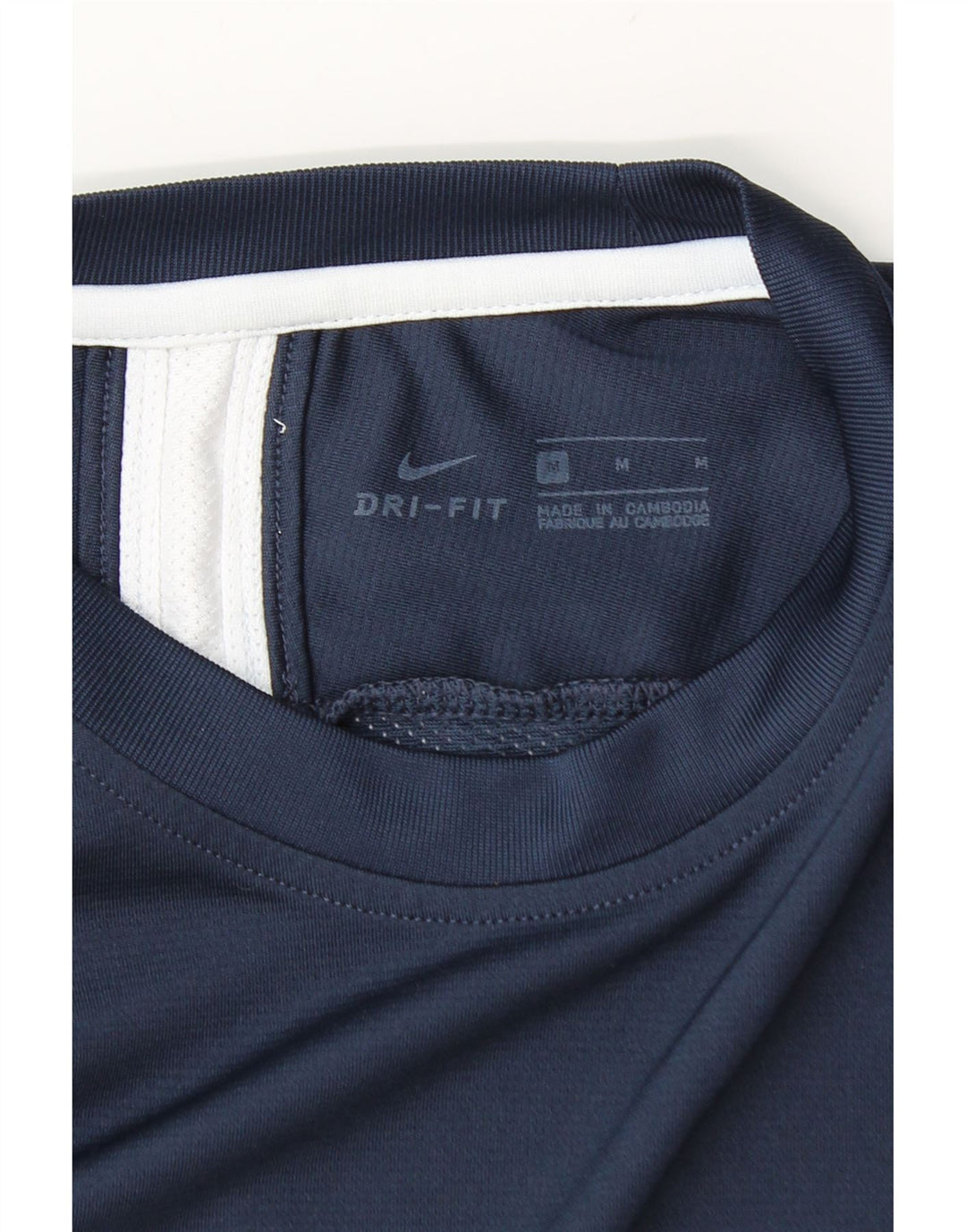 Мужская футболка Nike Dri Fit, средний темно-синий