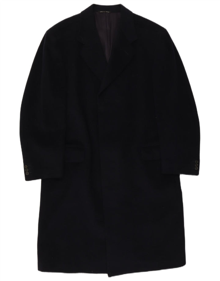 Мужское пальто Canali IT 54 2XL темно-синее, шерстяное, классическое