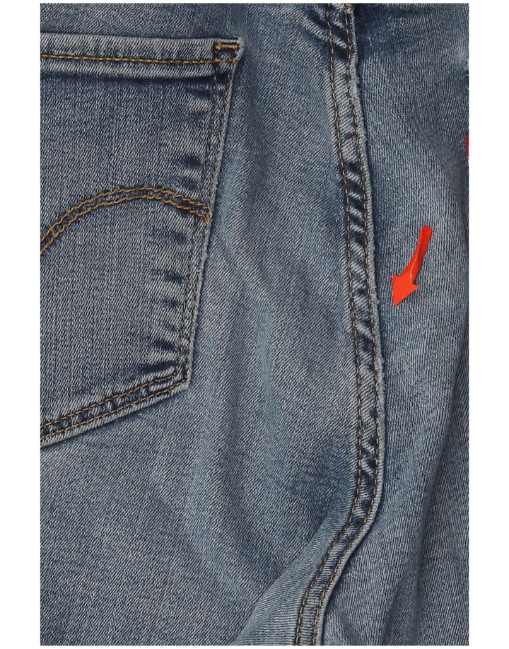 Женские джинсы Levi's Slim 712 W30 L32 синие из лиоцелла