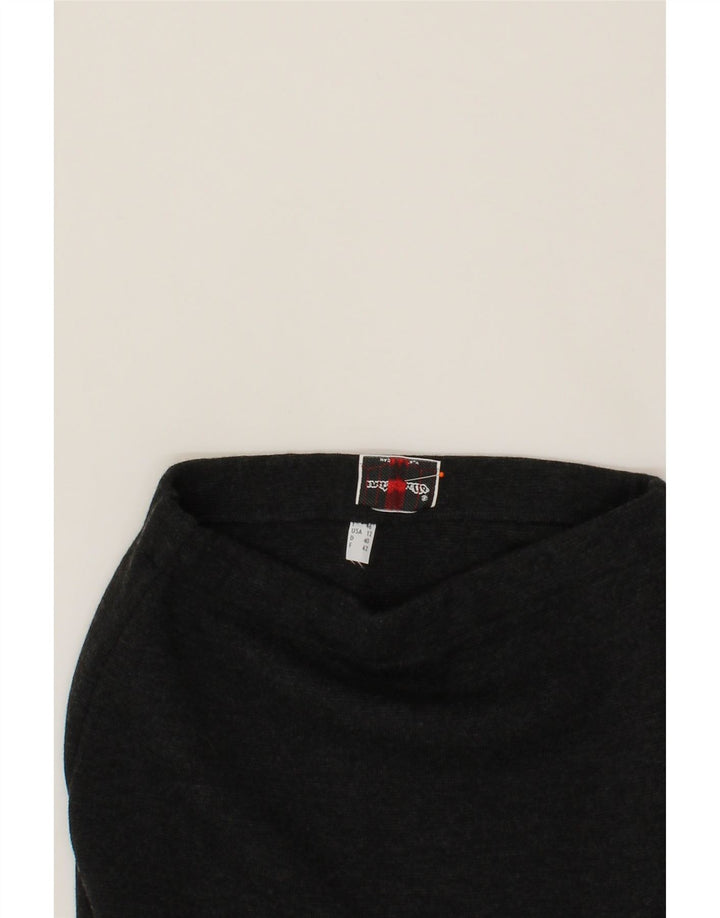 VINTAGE Womens Pencil Skirt IT 42 Medium W28  Grey Vintage Vintage and Second-Hand Vintage from Messina Hembry 
