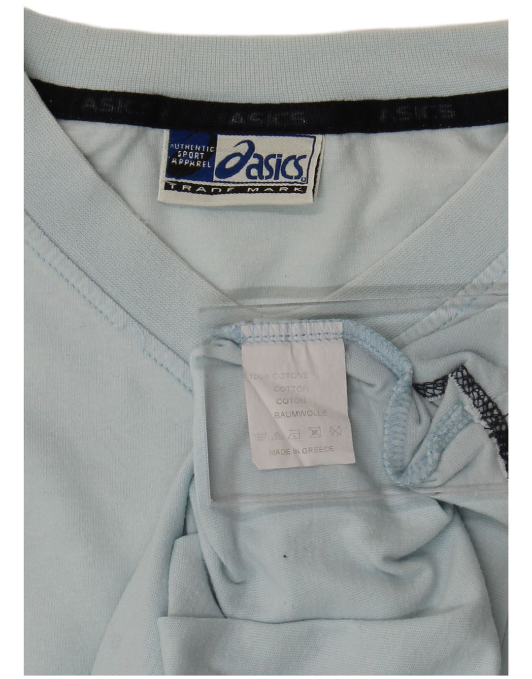 Мужская футболка Asics Top 2XL, синяя, хлопок