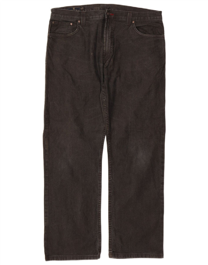Мужские прямые джинсы Marks & Spencer Blue Harbour W38 L31, черный хлопок