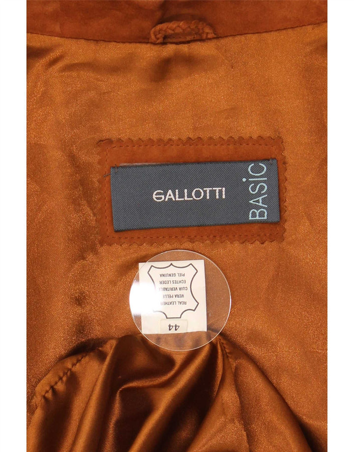 Женская замшевая куртка Gallotti IT 44 Medium Brown Leather