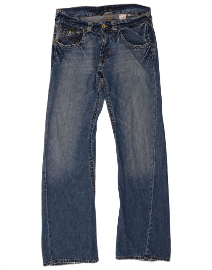 Женские джинсы Armani Bootcut W33 L33 Синие, хлопок