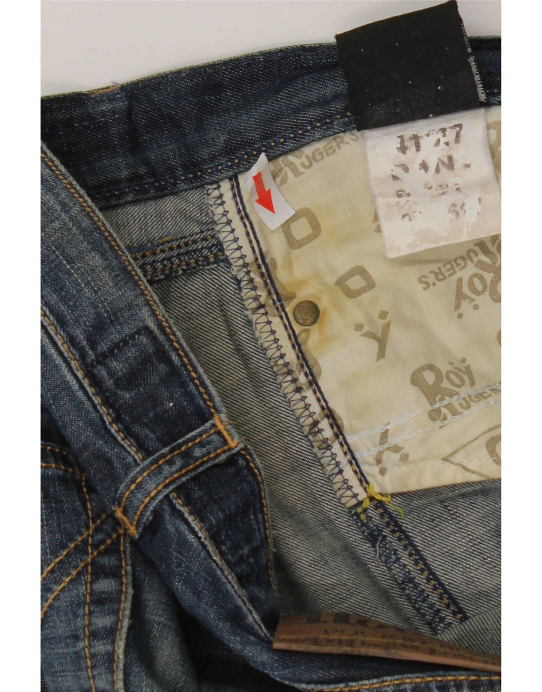 Женские узкие джинсы Roy Rogers W27 L32, синие, хлопок