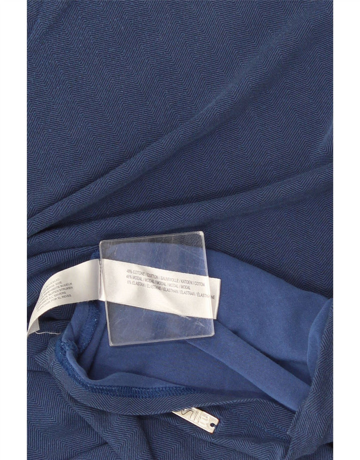 Fila Мужская футболка Top XL Синяя хлопковая елочка
