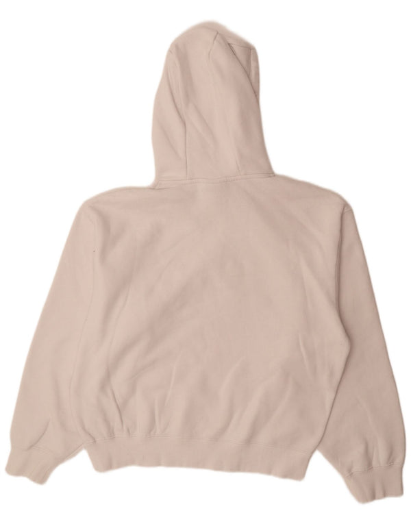 Женский джемпер с капюшоном Ellesse Oversized UK 14, большой белый хлопок