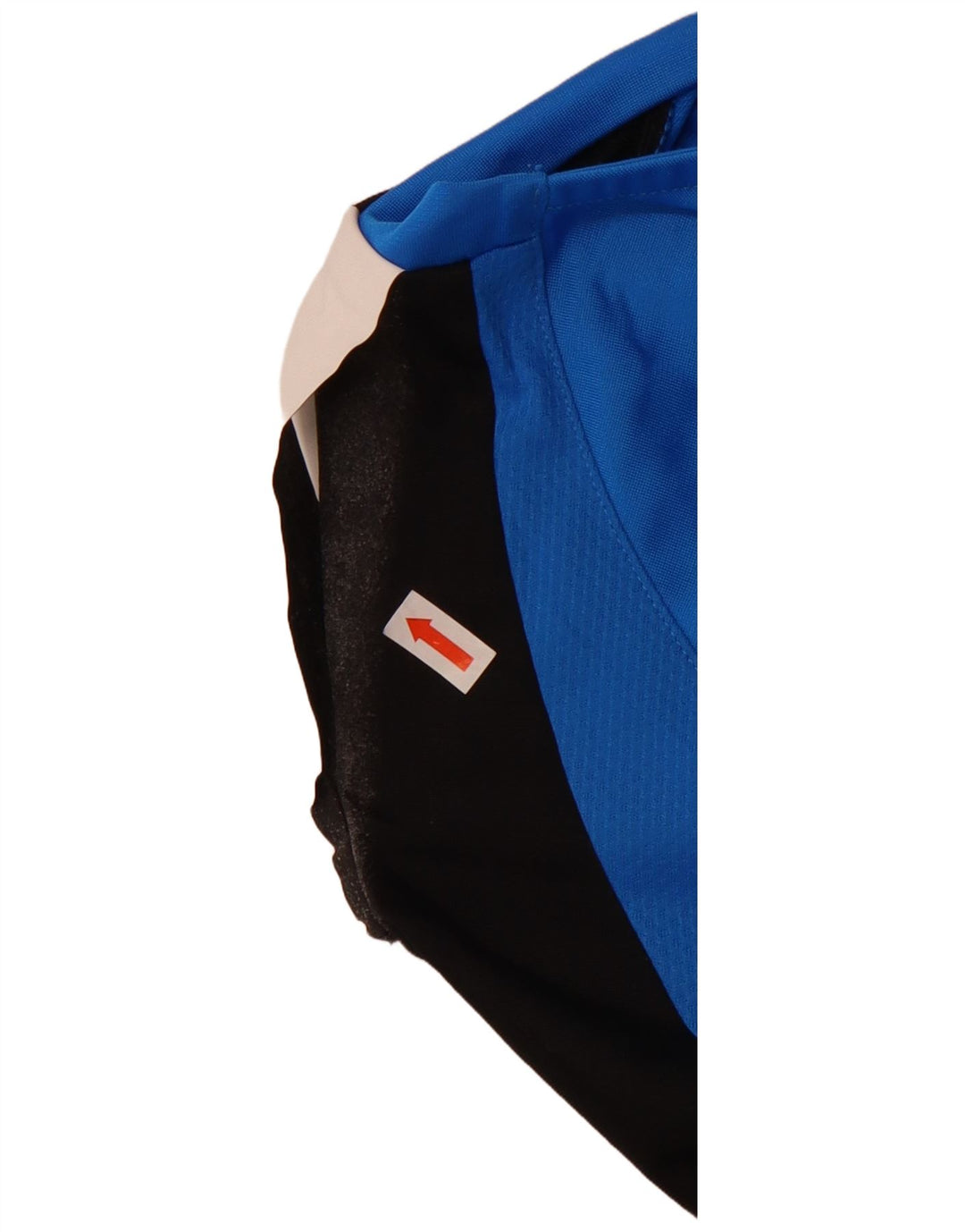 Мужской топ Puma с длинным рукавом, маленький синий, полиэстер с цветными блоками