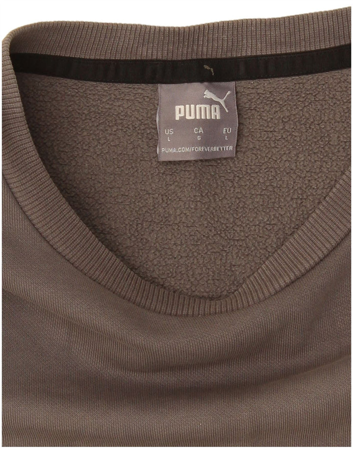 Мужской свитшот Puma, большой серый