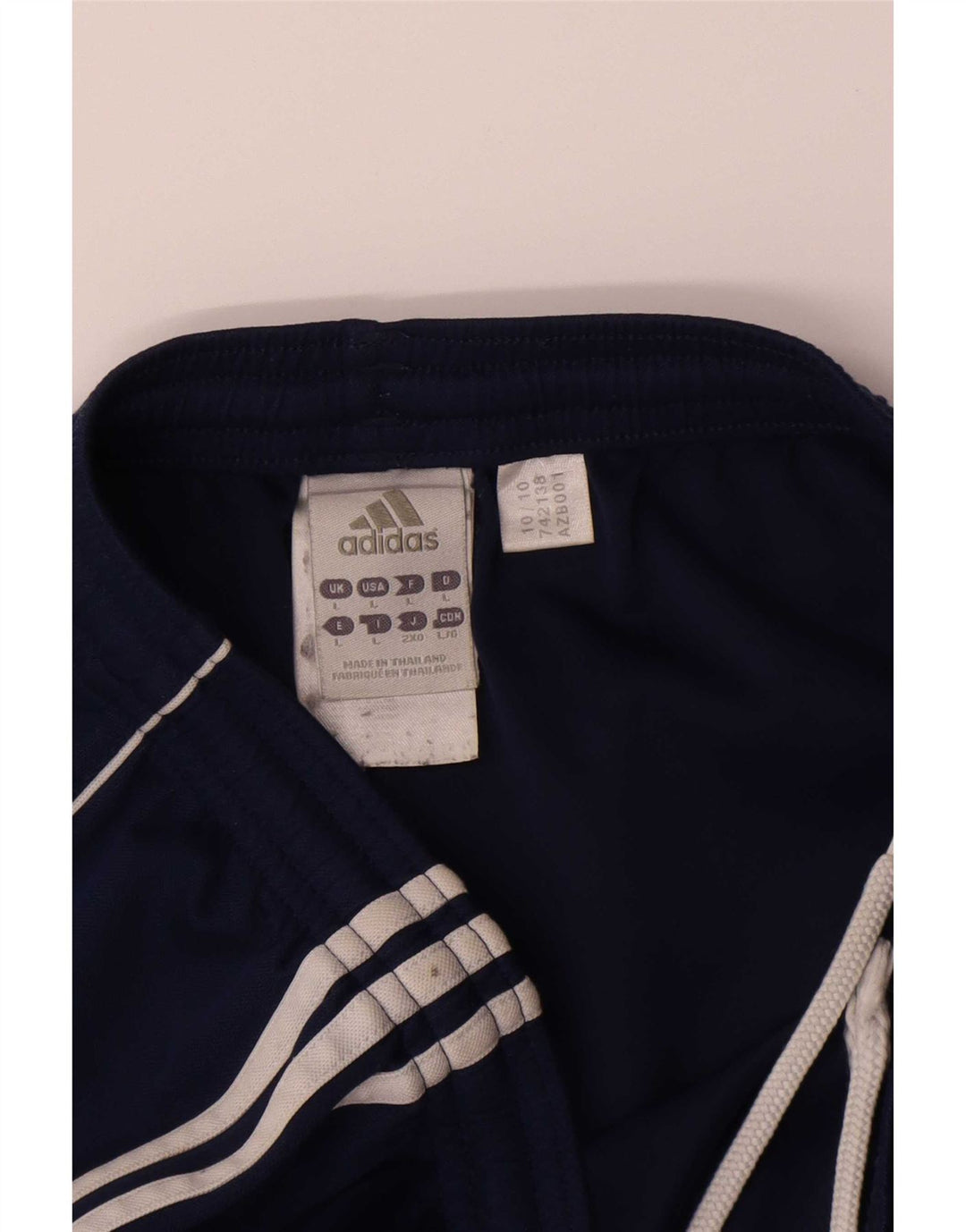 Женские спортивные шорты Adidas Climalite UK 14, большие темно-синие, полиэстер