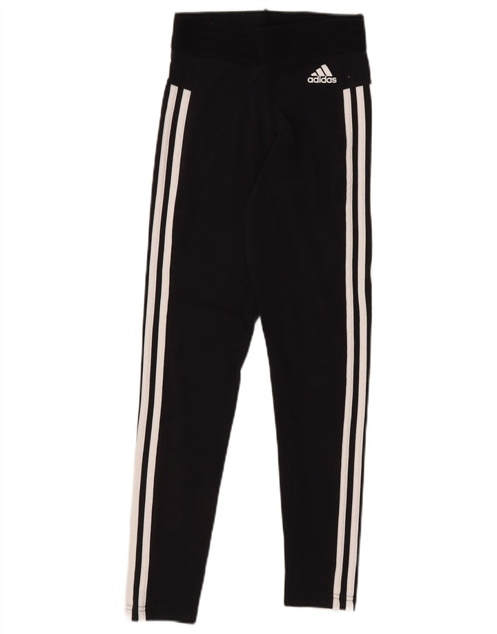 Женские леггинсы ADIDAS UK 4/6 XS, черный хлопок
