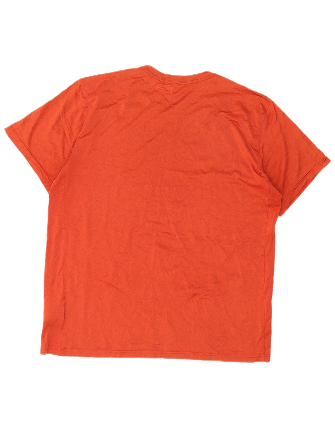 Мужская футболка NIKE Dri Fit Top XL оранжевого цвета из полиэстера