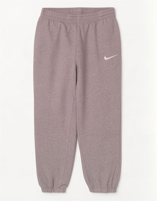 Nike Mens Tracksuit Trousers Joggers Large Grey Flecked Cotton