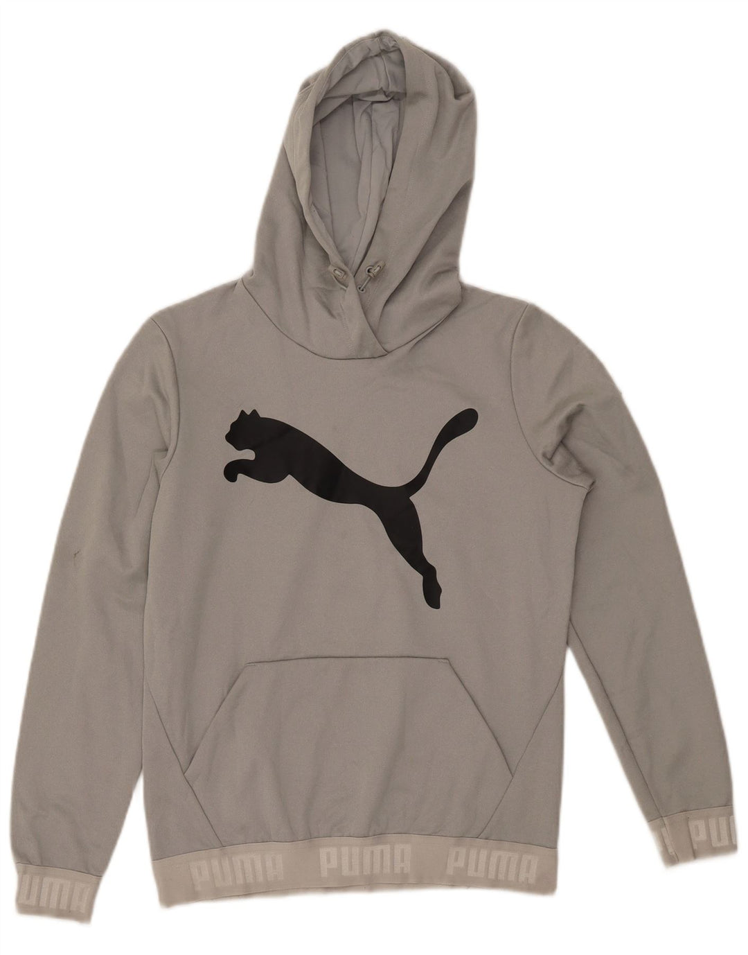 Женский джемпер с капюшоном PUMA UK 12, средний серый полиэстер