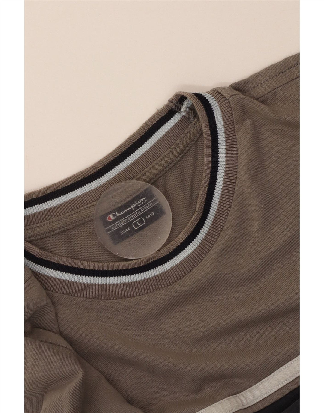 Мужской топ Champion с длинным рукавом, большой размер, темно-синий, цветной блок