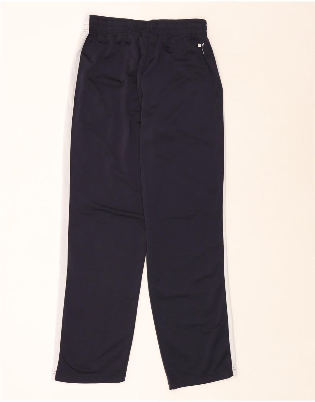 Мужские спортивные брюки PUMA, большие темно-синие, полиэстер с цветными блоками