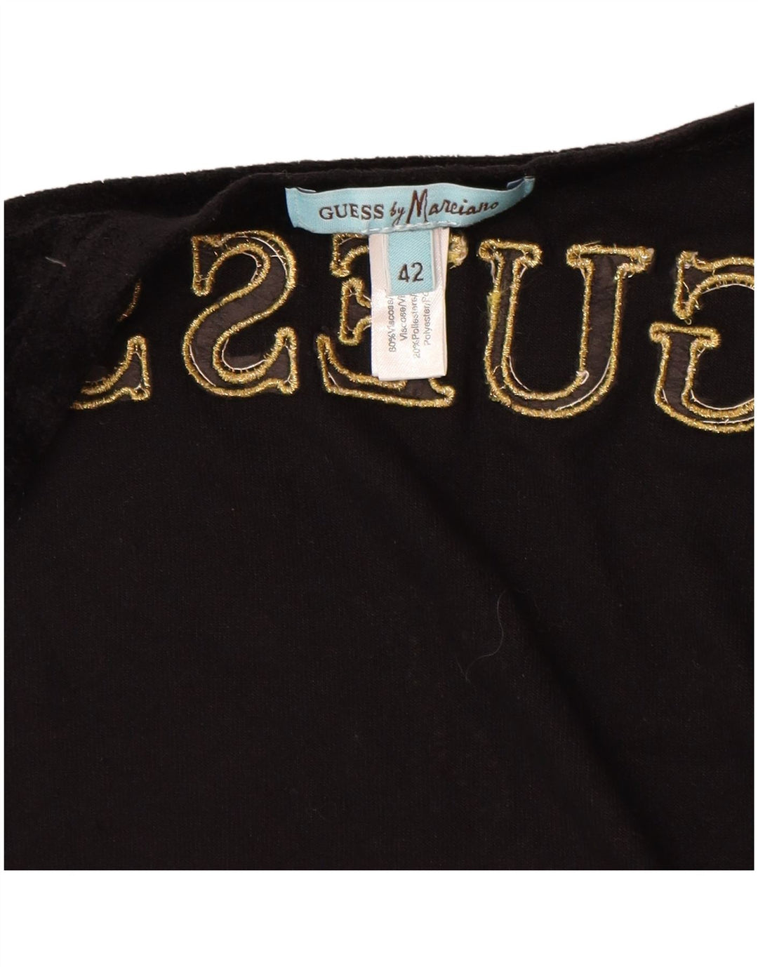 GUESS BY MARCIANO Женский кардиган с запахом и рисунком Top IT 42 Medium Black