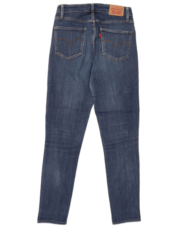 Женские джинсы скинни Levi's 721 с высокой посадкой W26 L27, синие, хлопок
