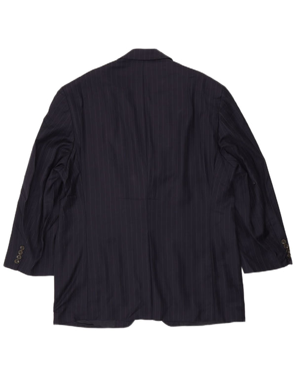 Мужской пиджак Chaps Ralph Lauren UK 46 2XL Темно-синий в тонкую полоску