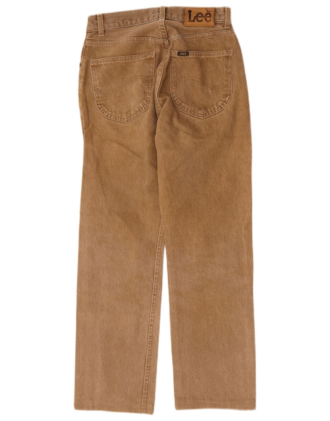 Женские прямые джинсы Lee W29 L28, бежевый хлопок