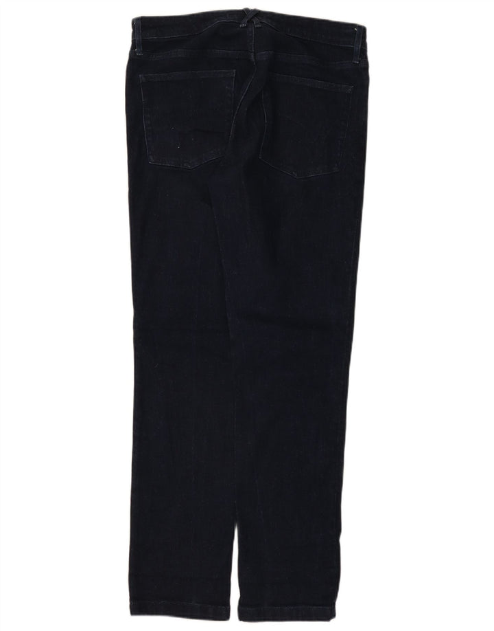 Женские прямые джинсы White Stuff UK 12 Medium W32 L30 Темно-синий хлопок
