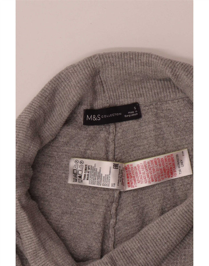 Marks & Spencer Женские спортивные брюки Joggers UK 8 Small Grey Viscose