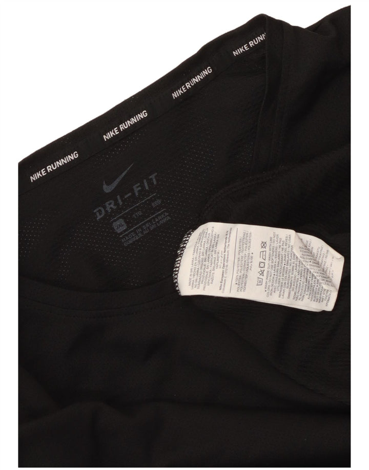 Мужская футболка Nike Dri Fit 2XL, черный полиэстер