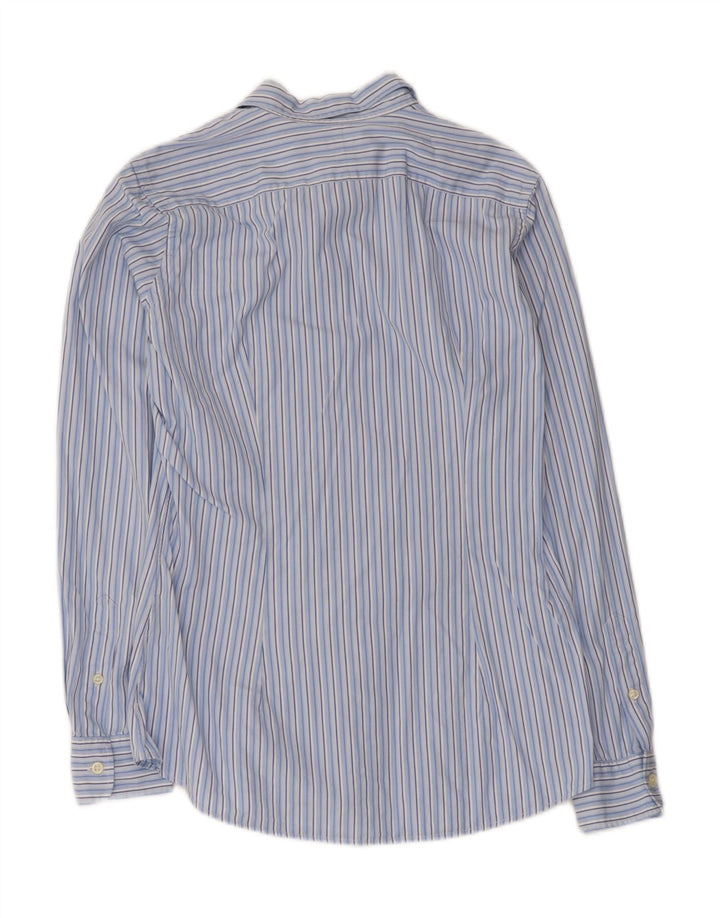 Женская рубашка Ralph Lauren US 8, хлопковая средняя синяя полоска