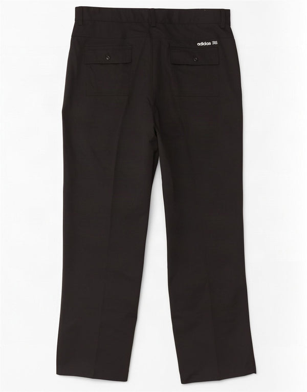Мужские прямые брюки чинос Adidas Climalite W36 L32, черный полиэстер