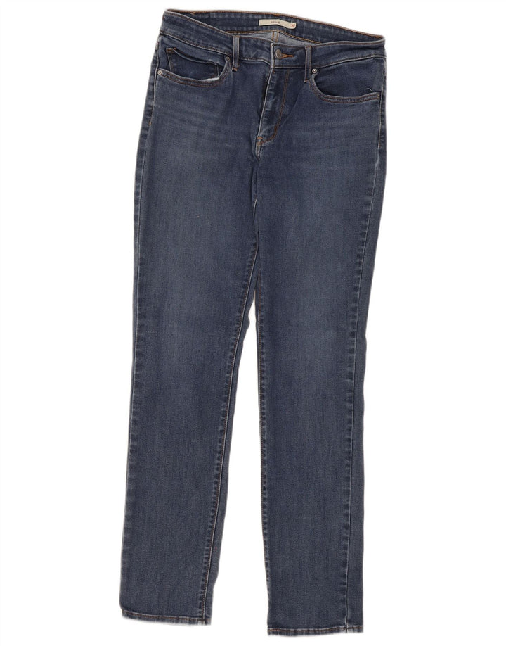 Женские узкие джинсы Levi's 712 W30 L32 синие, хлопок