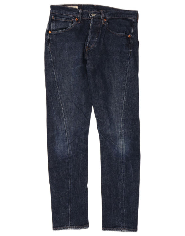 Женские зауженные джинсы Levi's 512 W28 L27 Темно-синие, хлопок