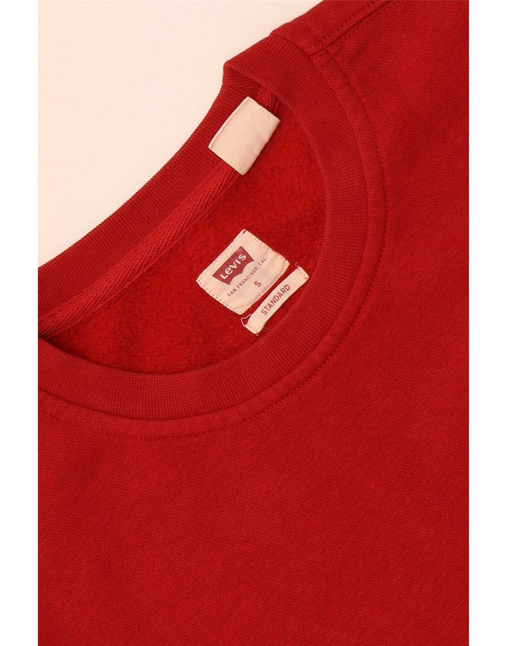 Мужской джемпер-толстовка Levi's Standard, маленький красный