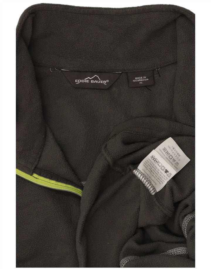 Мужской флисовый джемпер Eddie Bauer XL, серый полиэстер