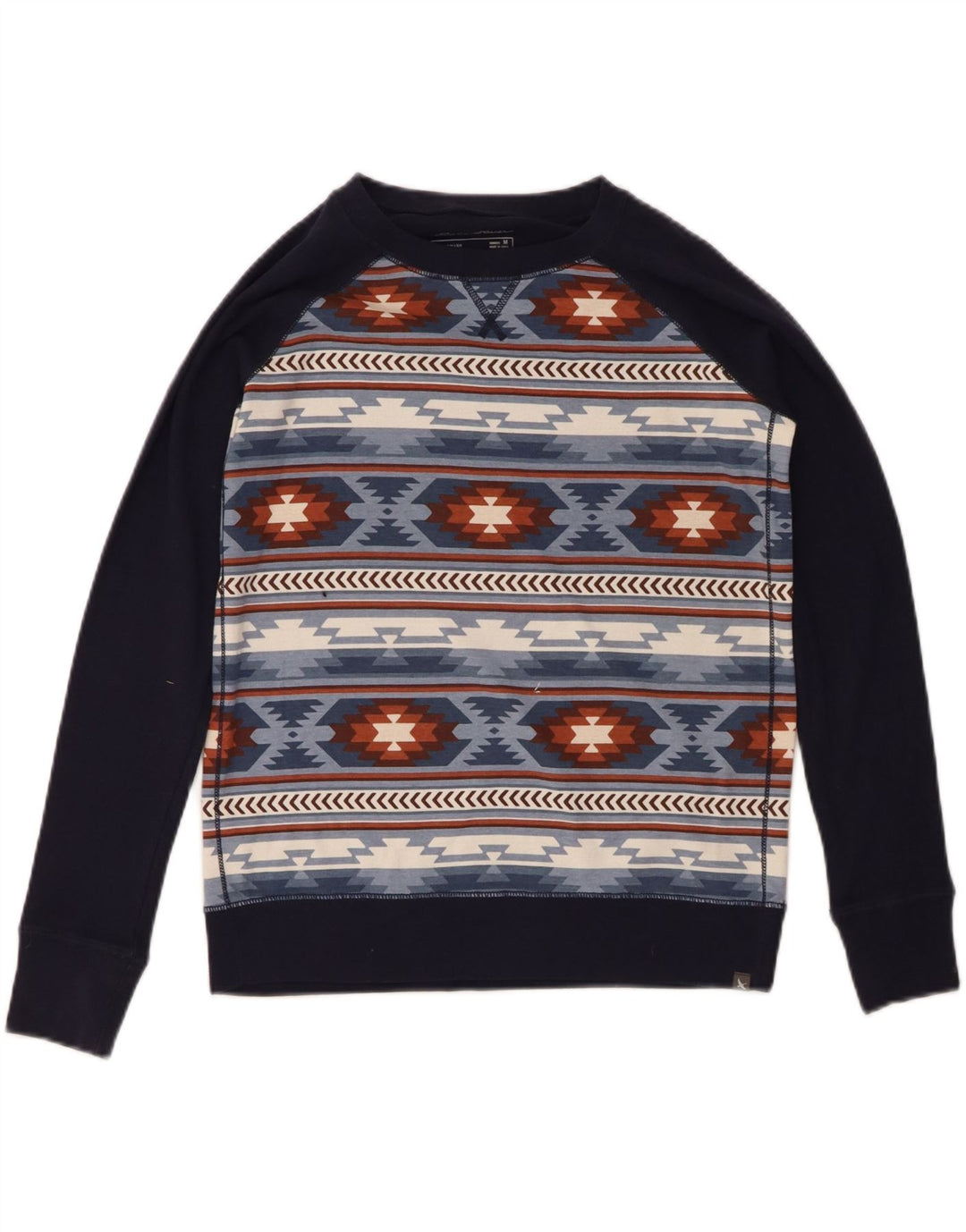 Женский свитер Eddie Bauer, джемпер UK 14, средний темно-синий, хлопок