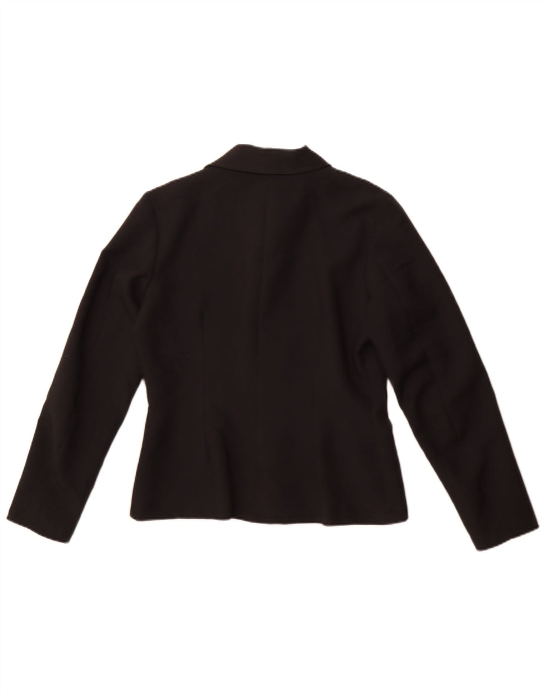 Винтажный женский пиджак на 4 пуговицах IT 44, средний черный полиэстер