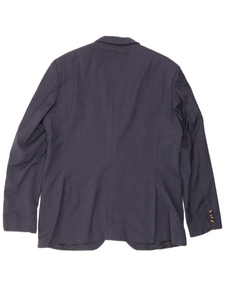 Tommy Hilfiger Мужской пиджак на двух пуговицах IT 54 2XL Темно-синий