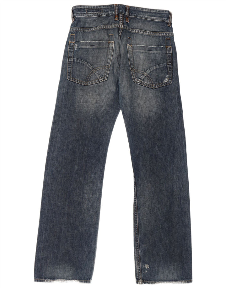 Мужские джинсы Gas Bootcut W30 L32, синие, хлопок