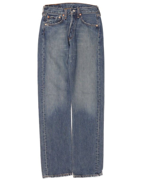 Мужские прямые джинсы Levi's 501 W27 L32, синий хлопок