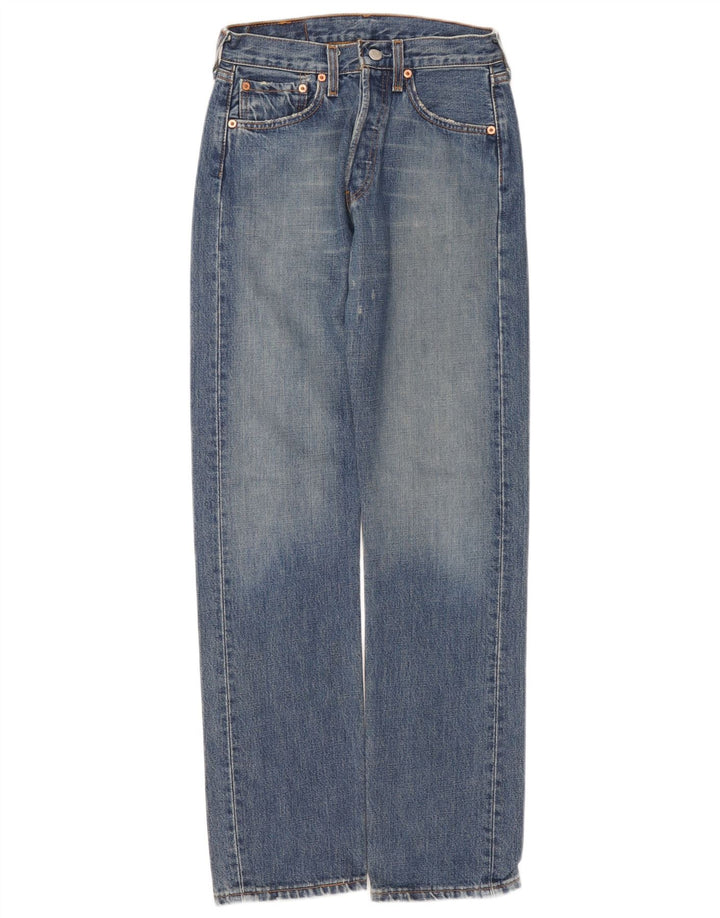 Мужские прямые джинсы Levi's 501 W27 L32, синий хлопок