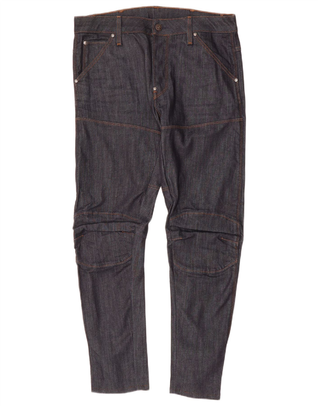 Мужские узкие джинсы G-STAR W32 L32, темно-синий хлопок