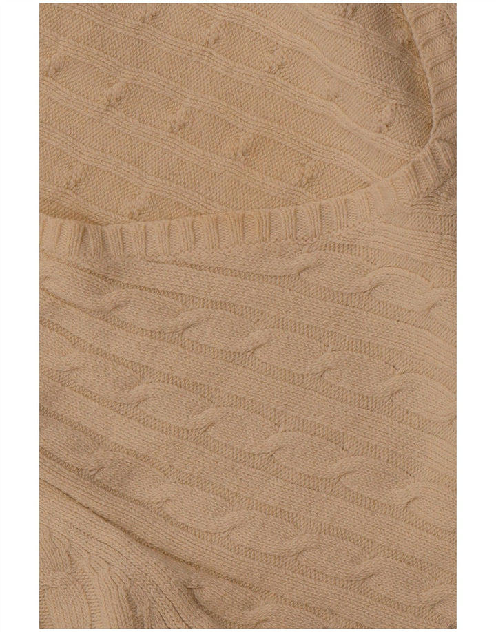 ОДЕЖДА ДЛЯ ЭКИПАЖА Женский джемпер с v-образным вырезом, Великобритания, 18 XL, белый хлопок